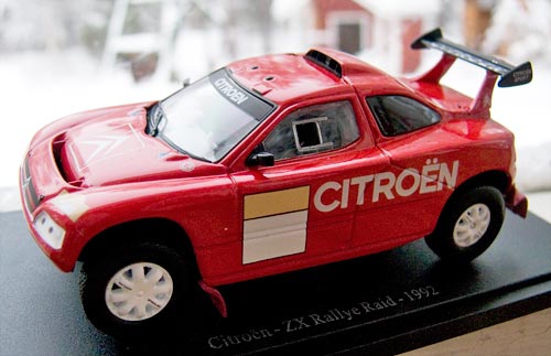 ZX Rallye Raid 1992, Edition Atlas